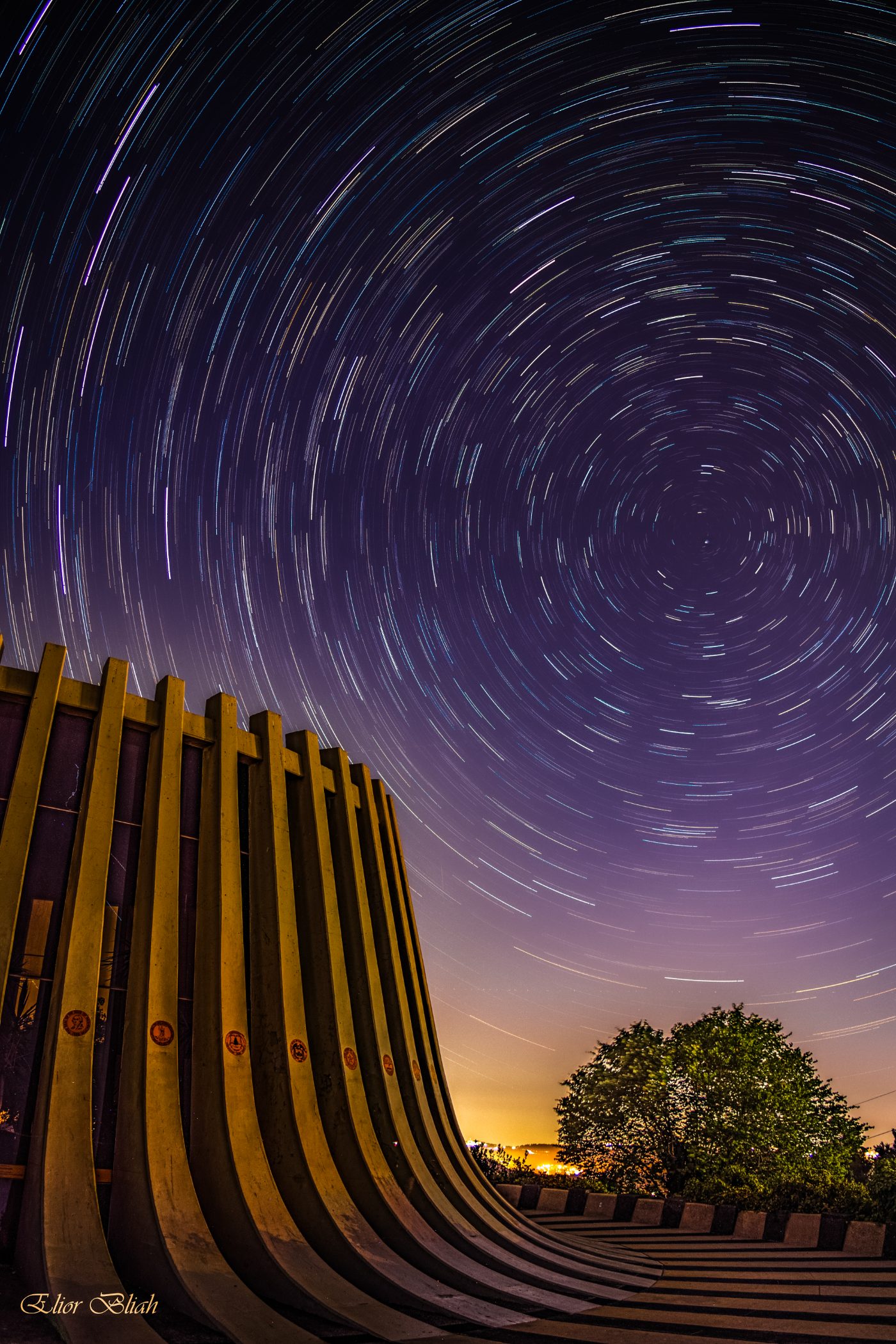 North star, four hour exposure