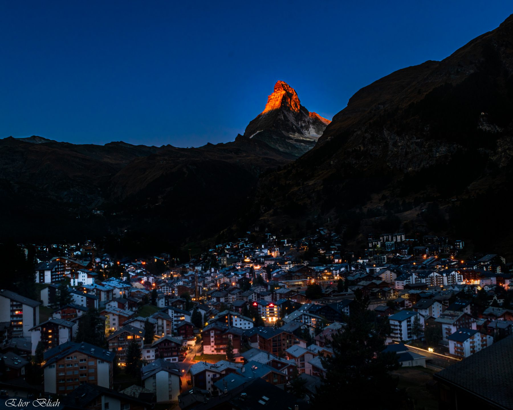 Matterhorn at first light